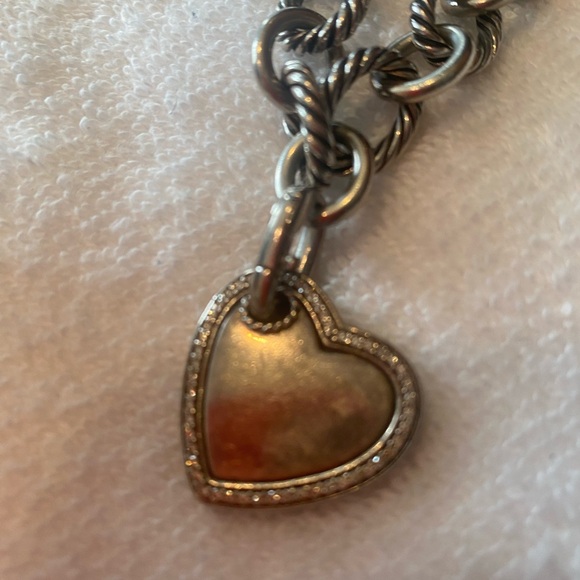 David Yurman Twisted Silver Bracelet - Picture 1 of 6